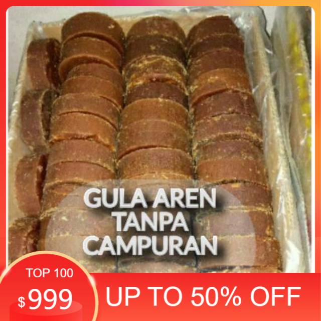 

Ready stock (BAYAR DITEMPAT) GULA AREN ASLI 1KG kualitas super GRADE A+