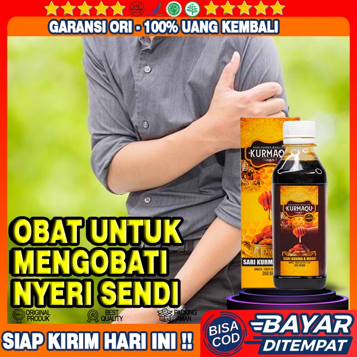 Obat Baal Nyeri Sendi - Obat Asam Urat - Obat Kebas - Obat Kesemutan Tangan | Kurmaqu Sari Kurma Mad