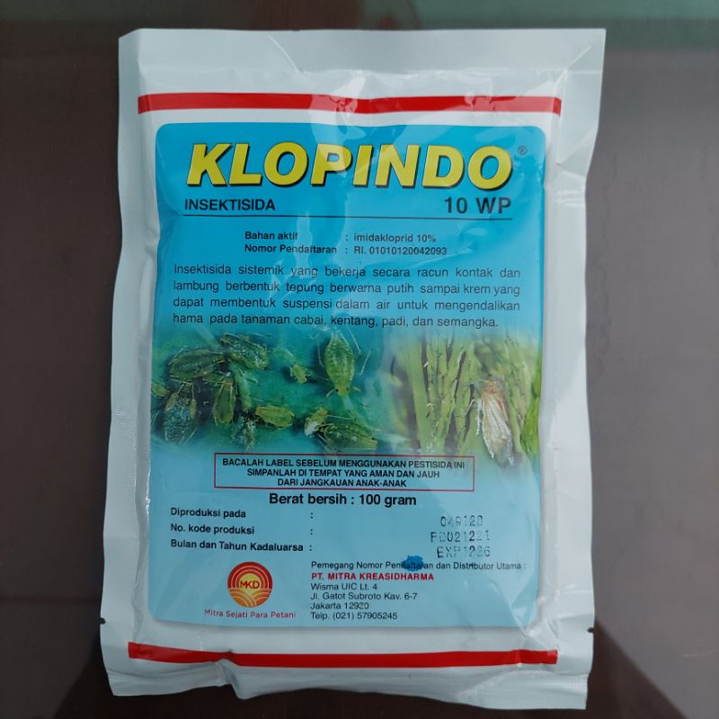 INSEKTISIDA KLOPINDO 10WP 100gr