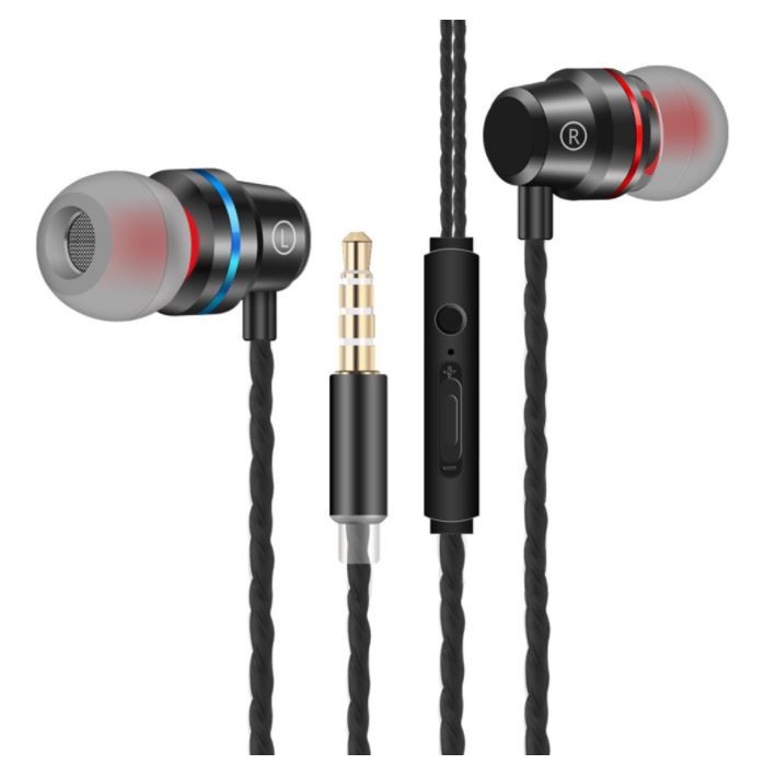 Headset Bass Earphone Wired Headphone With Mic A2