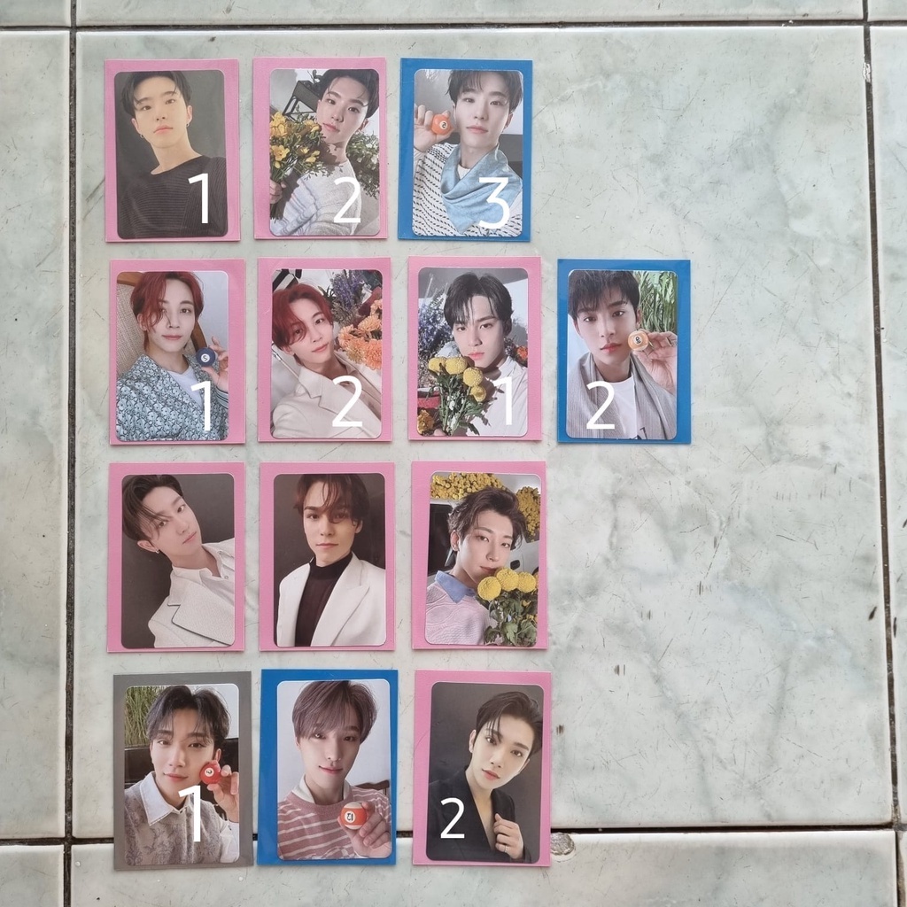 [READY STOCK] PHOTOCARD SEVENTEEN YOUR CHOICE ONESIDE OTHERSIDE BESIDE VERSION HOSHI JEONGHAN MINGYU
