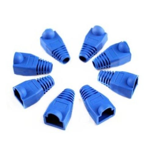 Plug boot lan rj45 cat 5 6 7 modulat - Cover silicone shield rj-45 plugboot