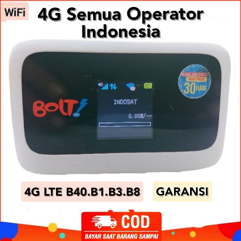 [MiFi] modem bolt hydra all operator 4G bisa by.u live on , CCTV , 4G modem , modem kencang , modem dirumah , internet kencang