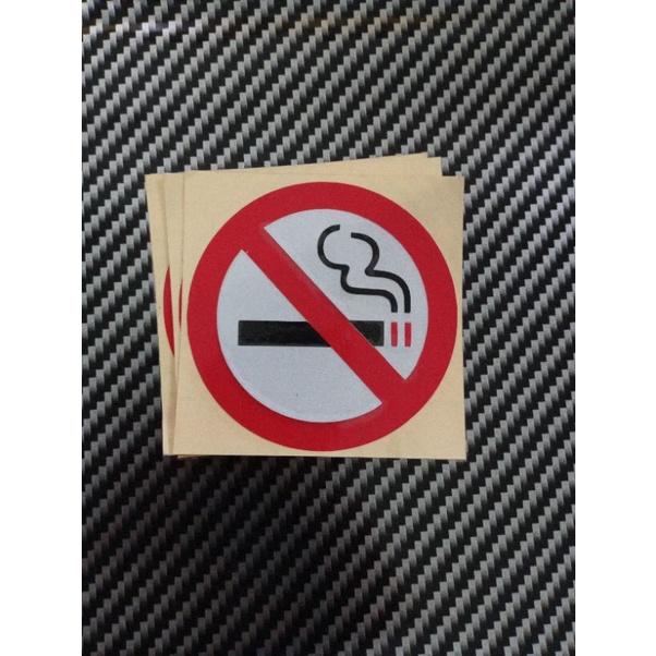

sticker cutting dilarang merokok