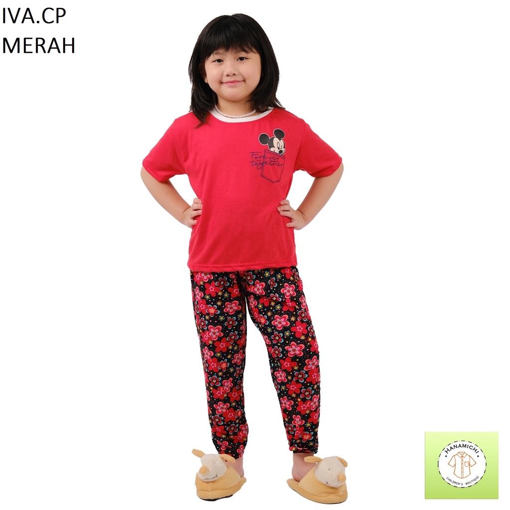 Hanamichi IVA.CP Baju Tidur Anak Lengan Pendek