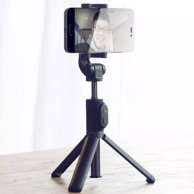 Xiaomi 3 in 1 Mi selfie vlog Tongsis tripod mini bluetooth remote