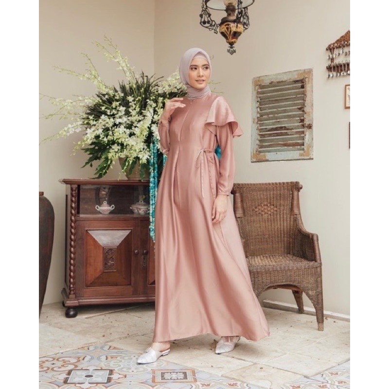 Rinjani Dress Plain Pink