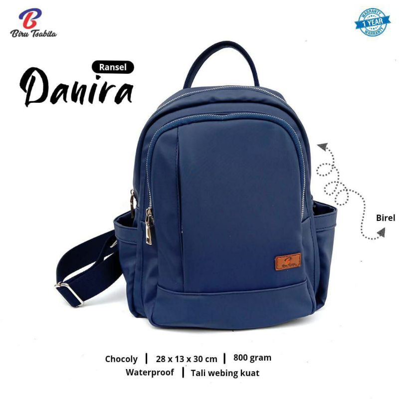 RANSEL DANIRA BY BIRU TSABITA, TAS GENDONG