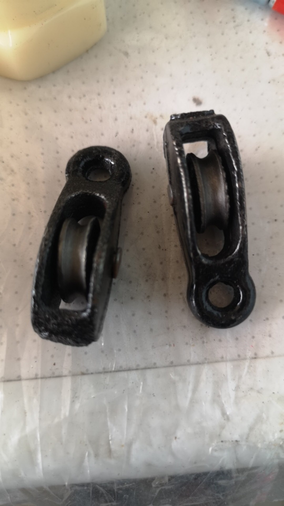 Kerekan Katrol Sangkar Burung Bendera Krei 3/4 Inch