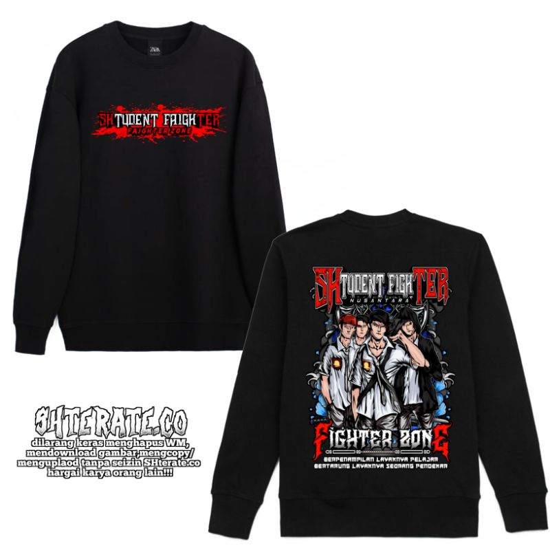 crewneck shtudent fighter PSHT