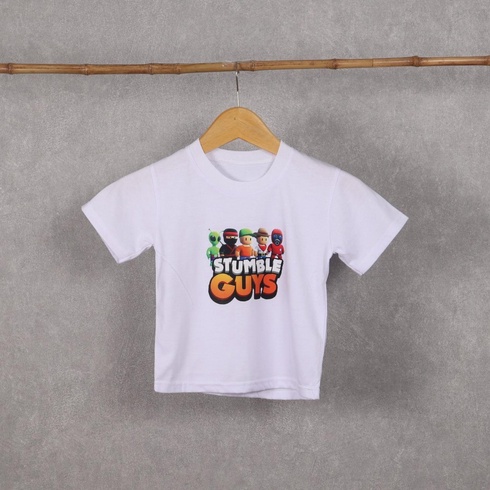 Jeco fashion tshirt anak Stumble Guys (print)