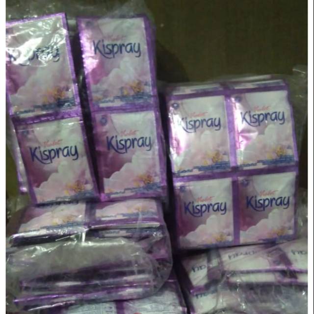 KISPRAY VIOLET,BLUISSACHET RENTENG 7ML×24PCS