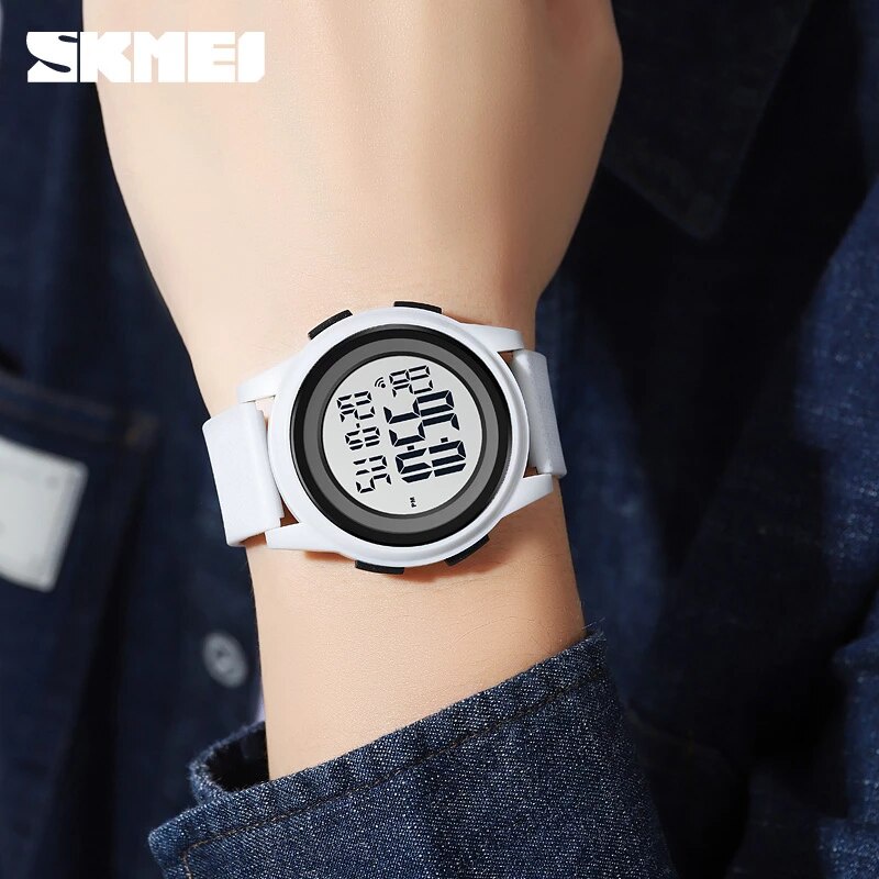 SKMEI 1895 Jam Tangan Pria Wanita Digital Chronograph Sport Watch Anti Air Tali Rubber WATCHKITE WKOS