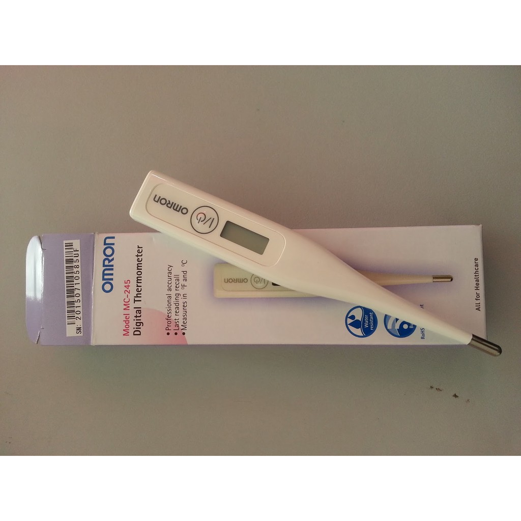 OMRON DIGITAL THERMOMETER MC-245 / TERMOMETER DIGITAL OMRON MC 245