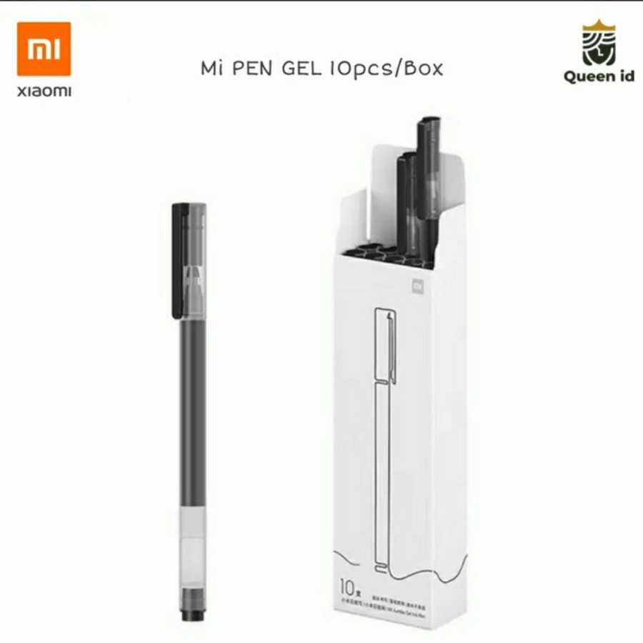 MI PEN GEL 0.5MM 10pcs/pack - Pulpen Pena