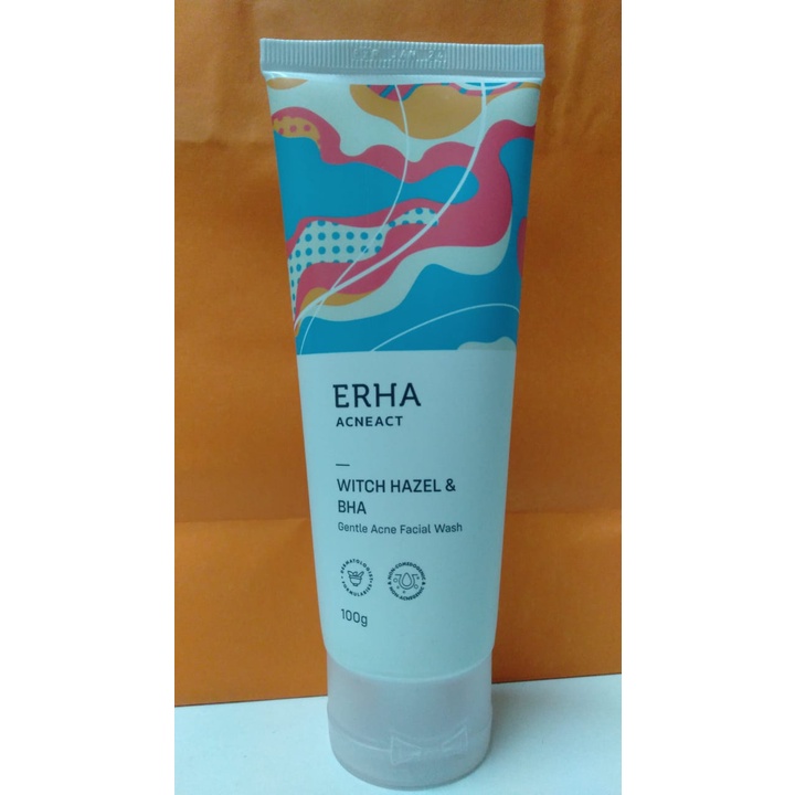 Jual ERHA AcneAct Witch Hazel & BHA Gentle Acne Facial Wash 100g ...