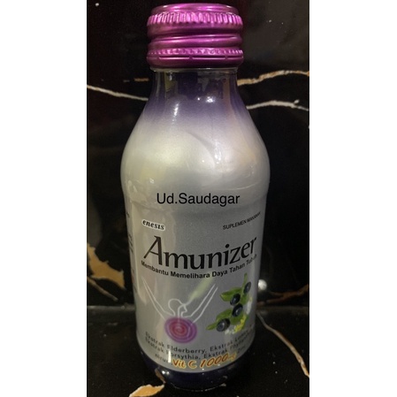 Amunizer Botol 140ml Vitamin C 1000 mg Plus Zinc