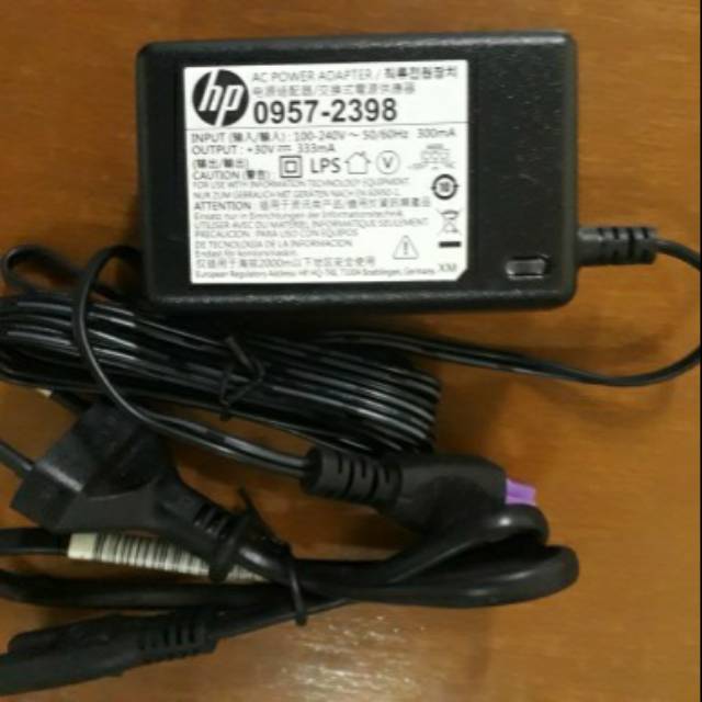 Adaptor Printer Hp deskjet 30V-333mAH 2520 2520HC 2516 2515 3054A ORIGINAL