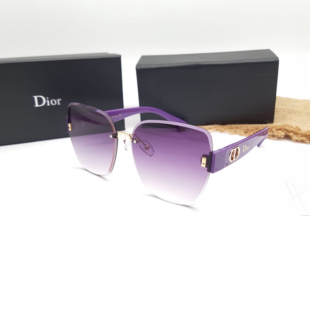 Termurah se-Shopee Kacamata Wanita D!or 23005 Size 54-15-145 Fashion Cewek Kekinian Mewah