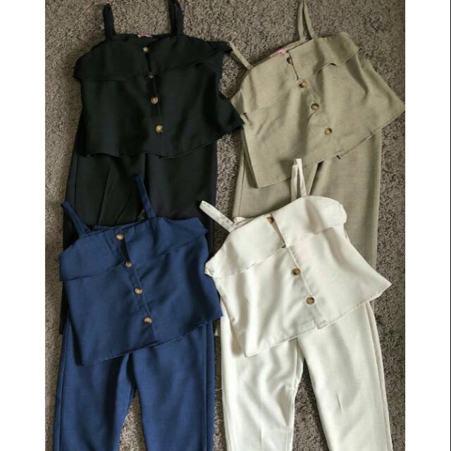 Setelan Tank Top by ndudshop