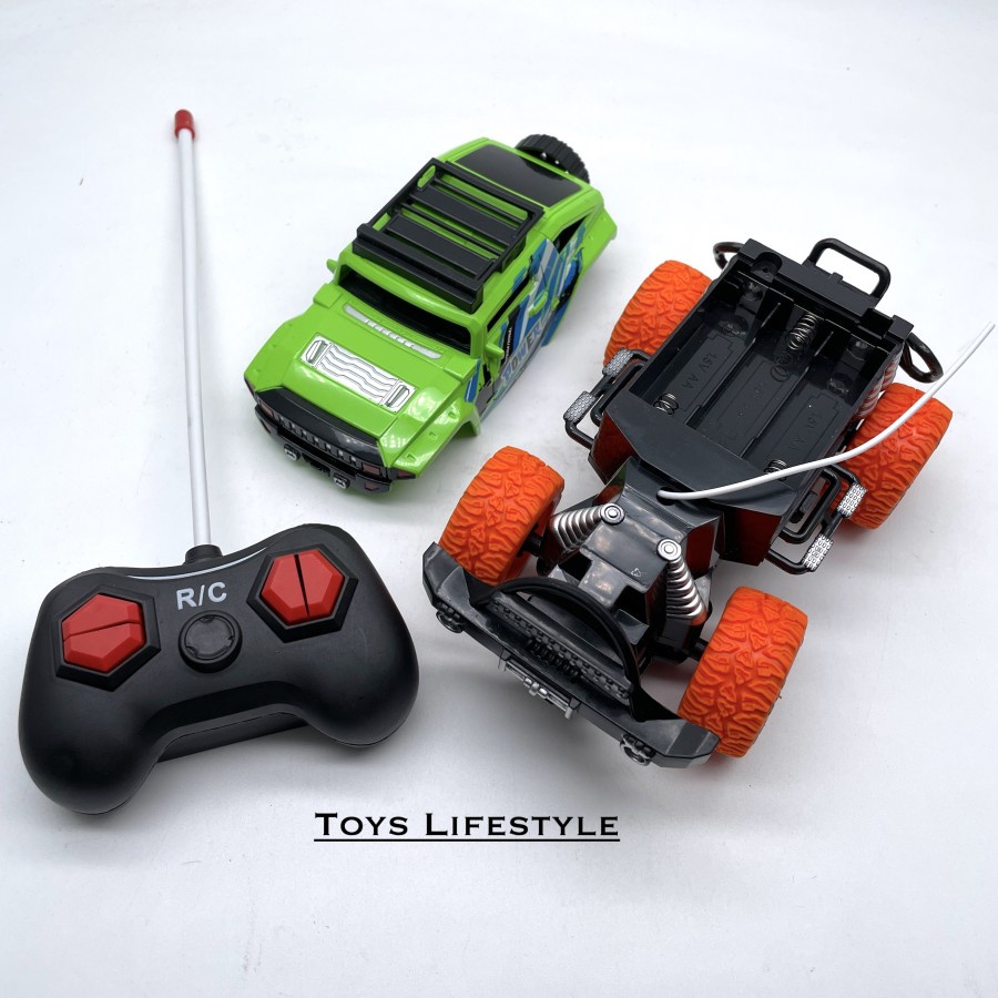 Mainan Mobil Remote Control Anak RC Jeep Cross Country 2WD 1:32