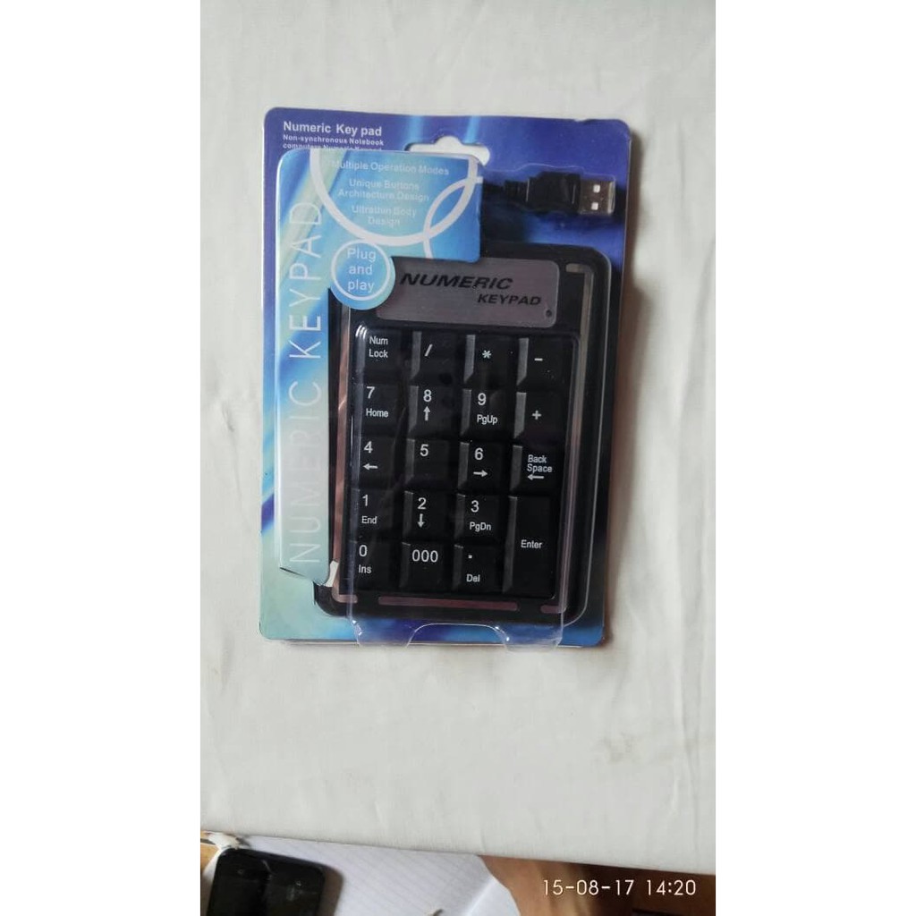 Keyboard Numeric USB Multimedia Numerik Keypad USB Keypad Kasir