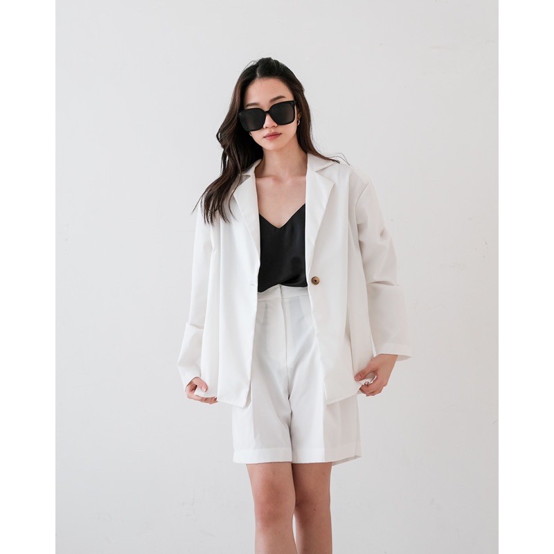 ELLE BLAZER (WHITE)