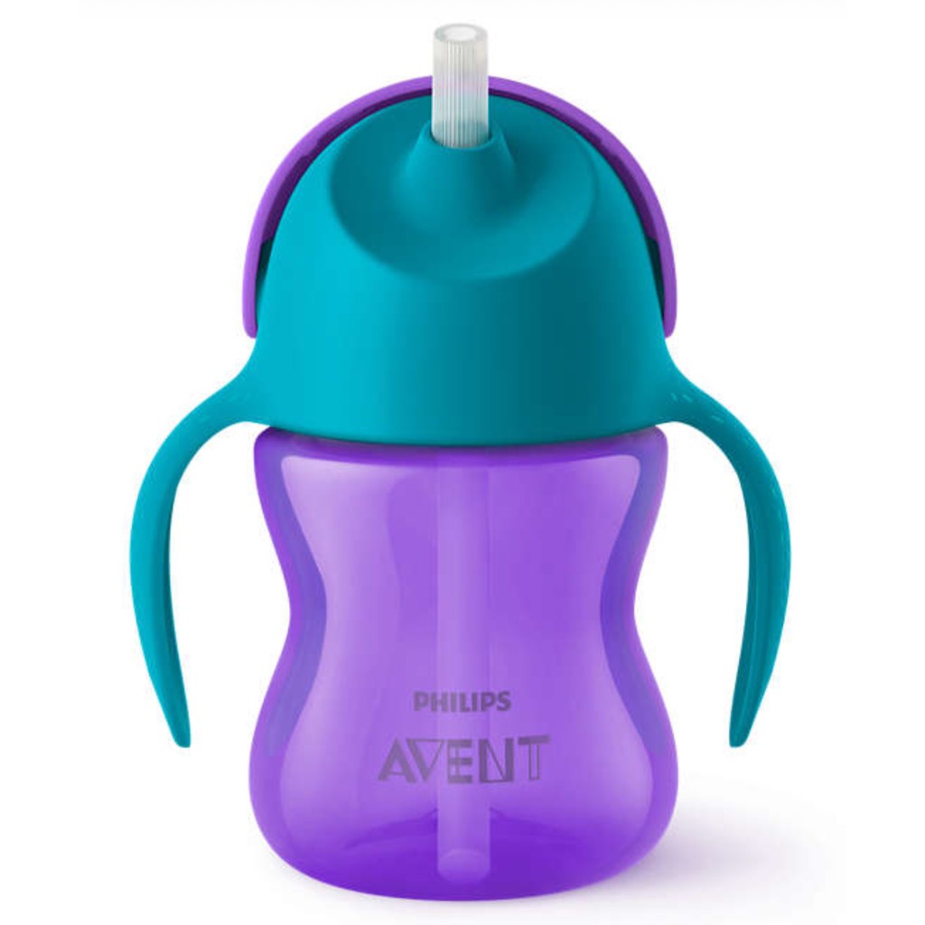 Avent - Bendy Straw Cup 200ml PURPLE