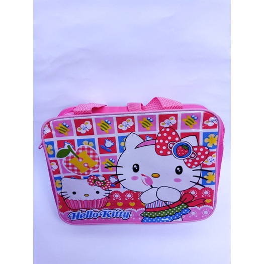 

✨ BISA COD ✨ Tas Tenteng Tidur/Sovenir Ultah Anak Hello Kitty (Lusinan)