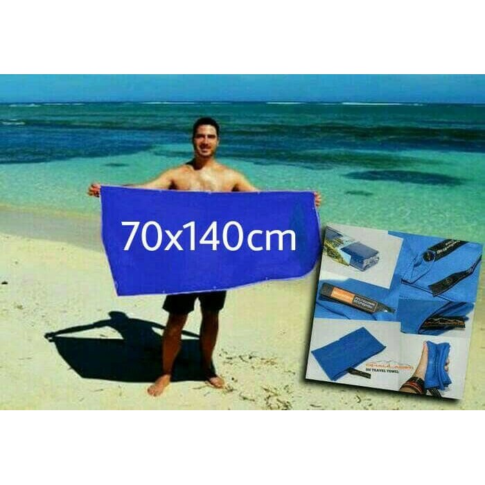 Travel towel Dhaulagiri Microfiber anti bacterialsize XL : 70x140cm