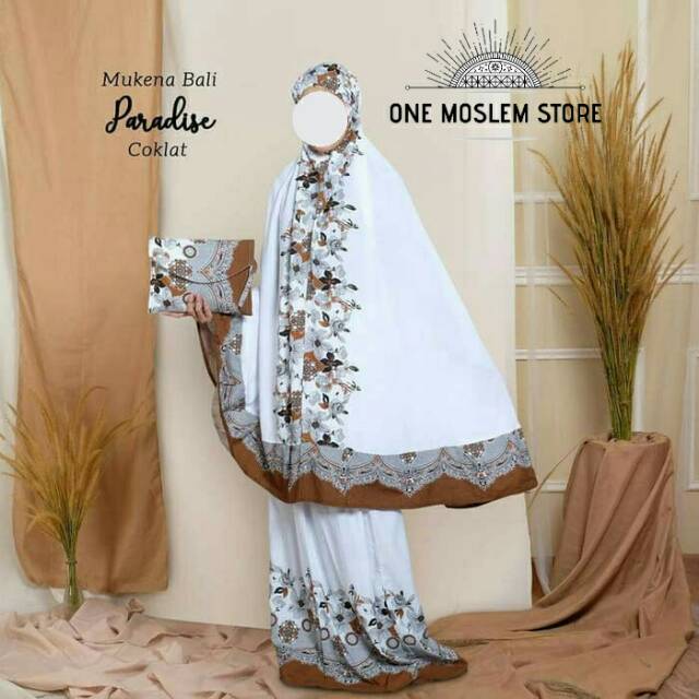 MUKENA DEWASA ONE MOSLEM STORE-  BALI PARADISE