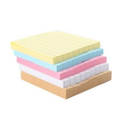 Colorful Line Sticky Notes - Stiker Memo Garis Berwarna (60 sheet)