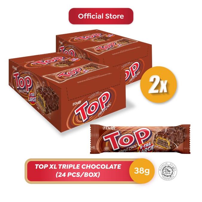 

Delfi Top XL Triple Chocolat 38 g ( 24 pcs / Box ) - 2 Box