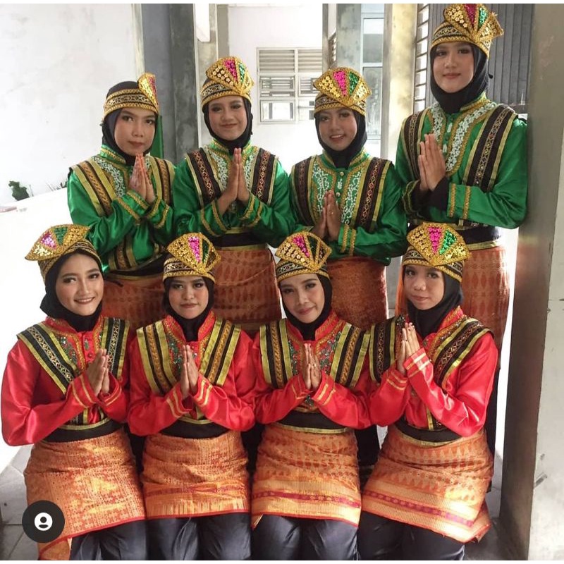 Baju Adat Aceh / Pakaian Adat Aceh / Baju Tari Saman