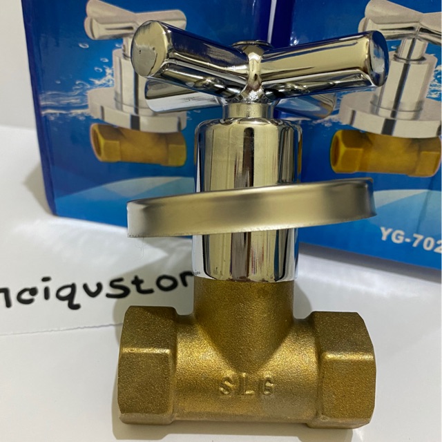 Stop Kran tanam soligen 7025 - keran shower kuningan