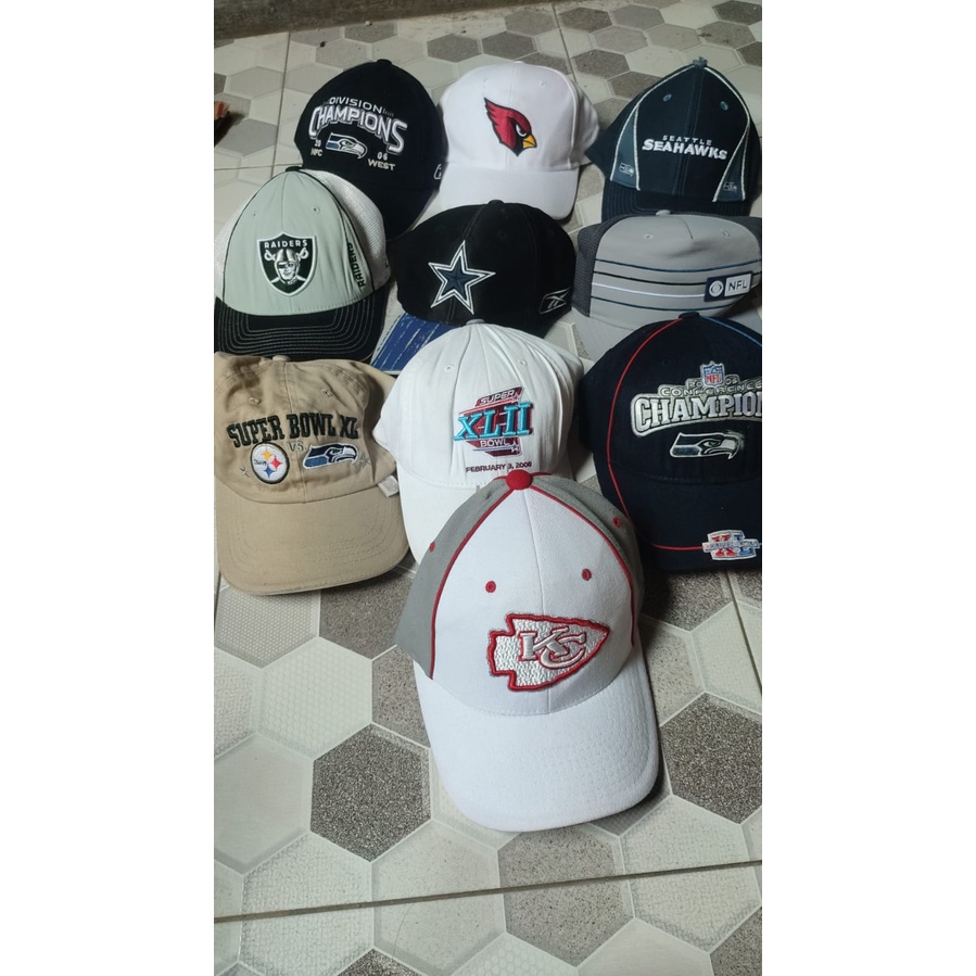 Topi NFL dan NCAA NHL