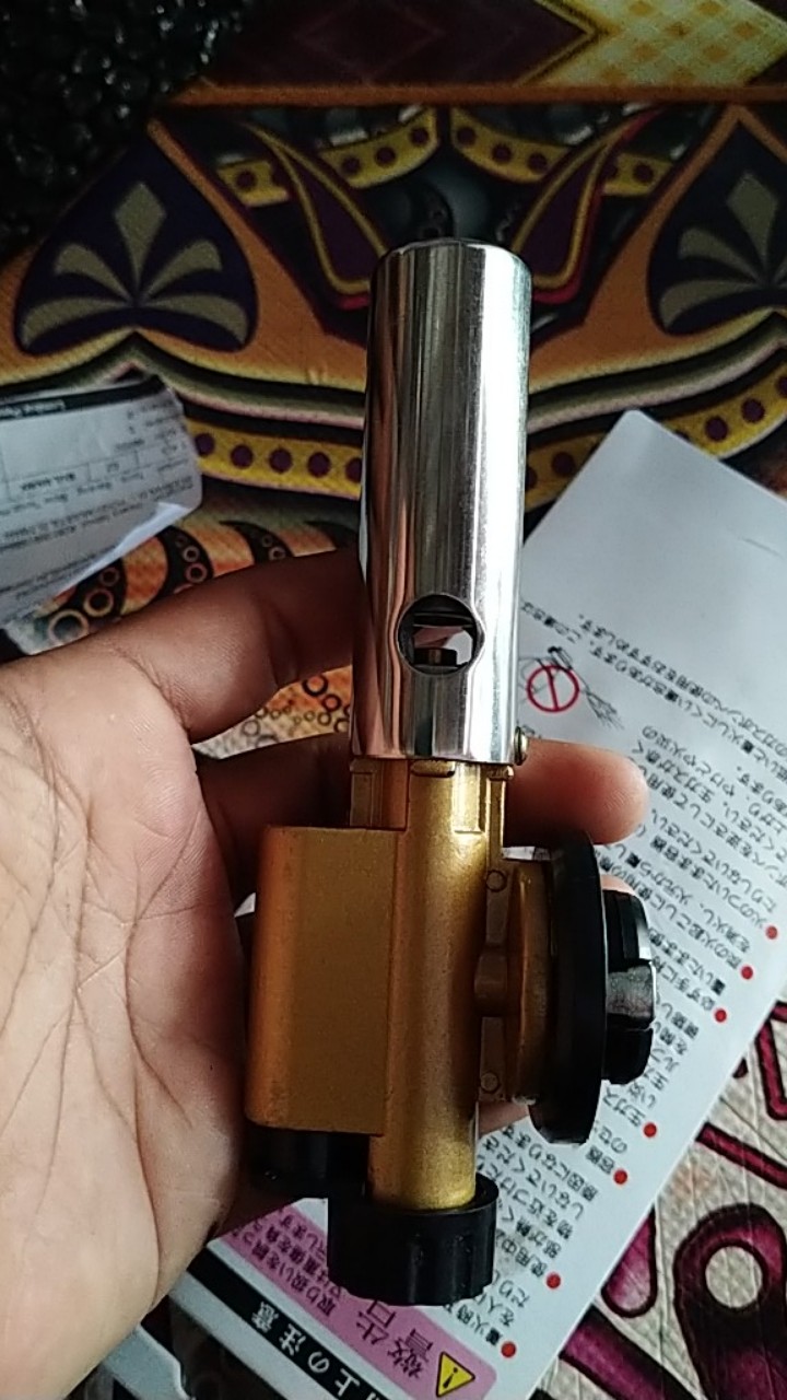Blow Torch Flame Gun Kepala Portable Gas Torch Pematik Kepala Gas Torch Bakar Keju Mozarella