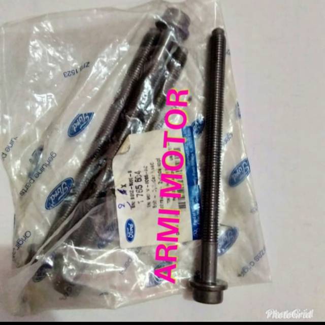 Baut Cylinder Head Ford Fiesta Baut Head Ecosport Genuine Ford BOLT CYLINDER HEAD 98MM6065AC