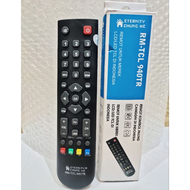 Remote Remot Universal TV TCL LCD LED CHUNG HE RM-TCL 940TR