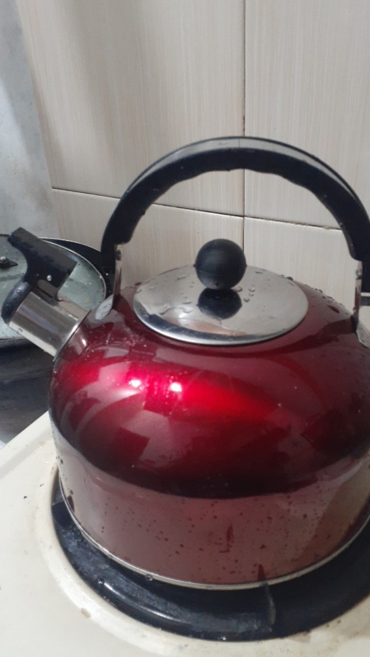 Teko Siul Polos 3 Liter Pemanas Air Minum 3000 Ml Kettle Stainlless