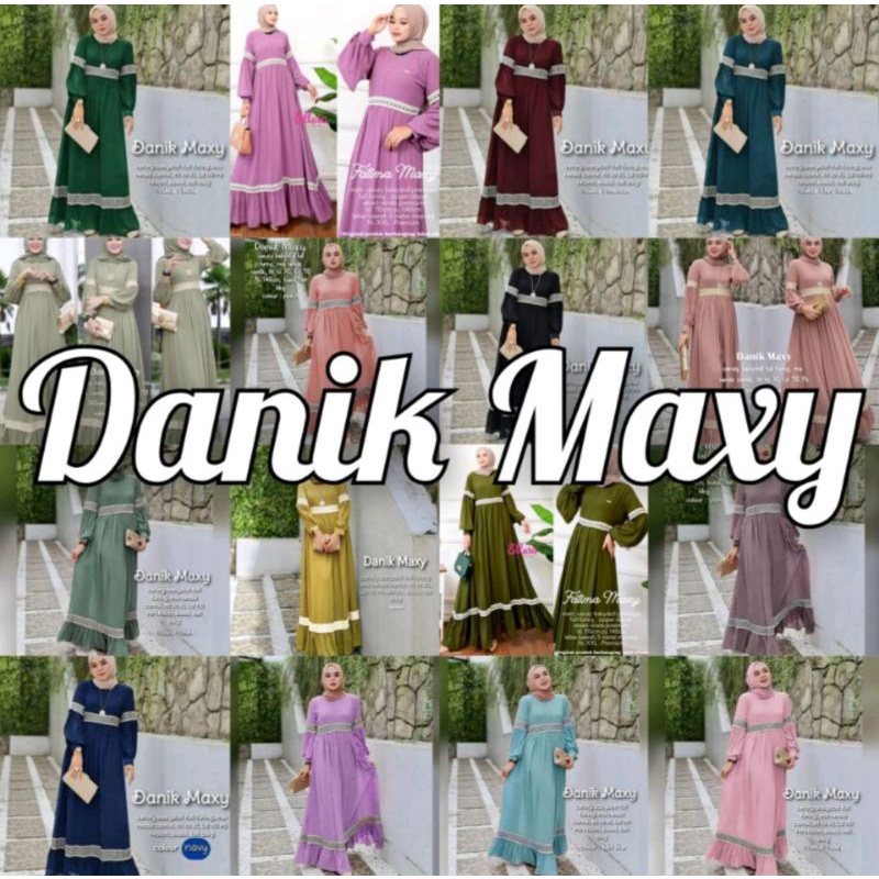 GAMIS DANIK MAXY/GAMIS SELVIA CERUTY/GAMIS CERUTY RENDA/GAMIS CERUTY ORIGINAL/DRESS CERUTY RENDA MURAH