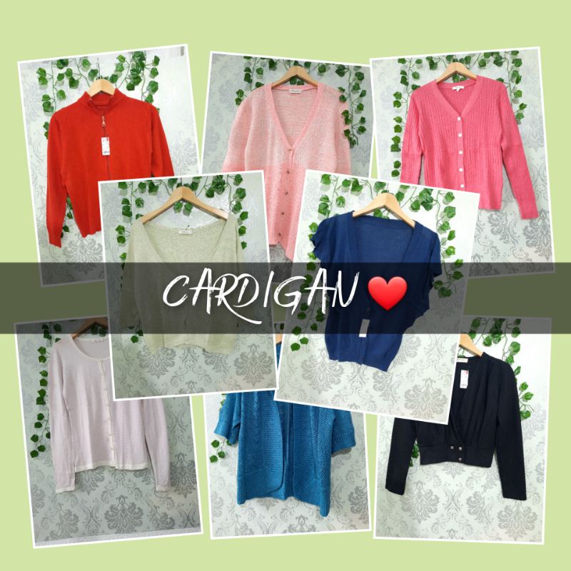 Kardigan Cardigan Rajut (katalog 3)