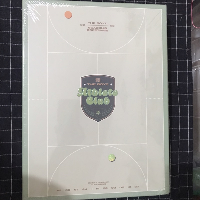 Ready stock The boyz 2022 season greetings athlete club sealed