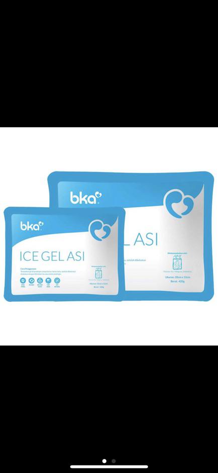 Bka Ice Gel Besar 420gram Sedang 160 Gram