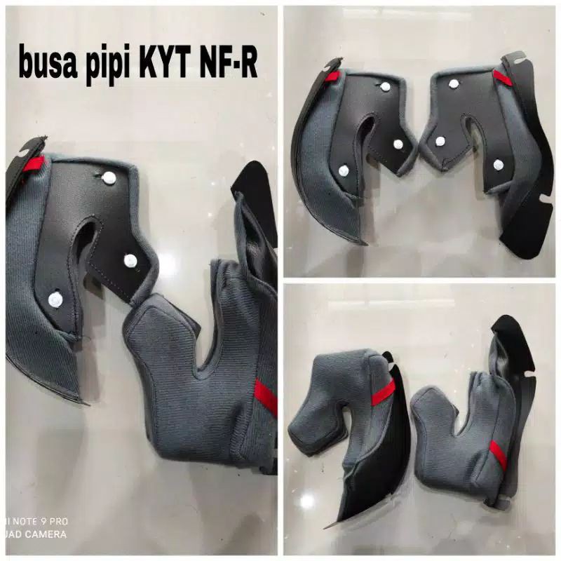 Cheek pad / busa pipi busa helm kyt Nfr- NX race -  TT CORCE