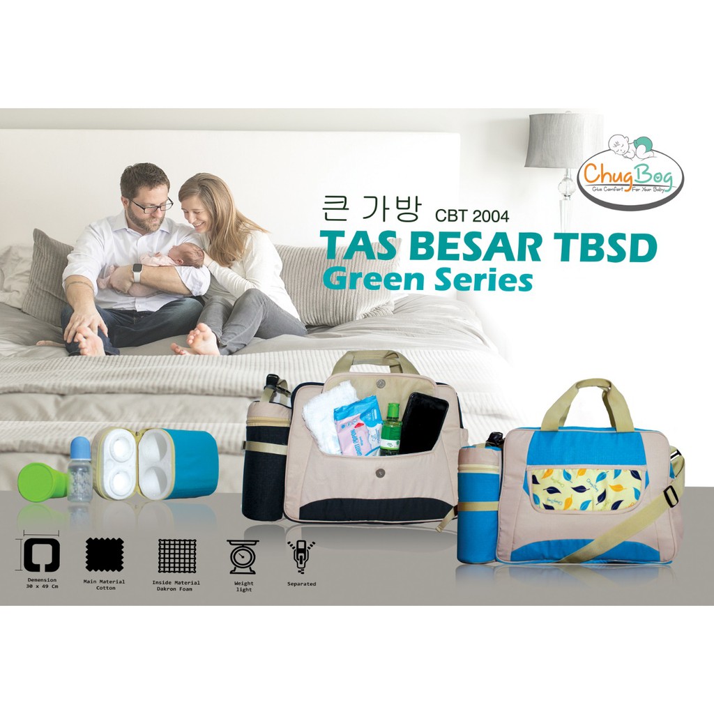 Chug Bog CBT2004 Tas Besar TBSD green series