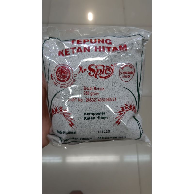 

tepung ubi dan tepung ketan hitam 250 gram