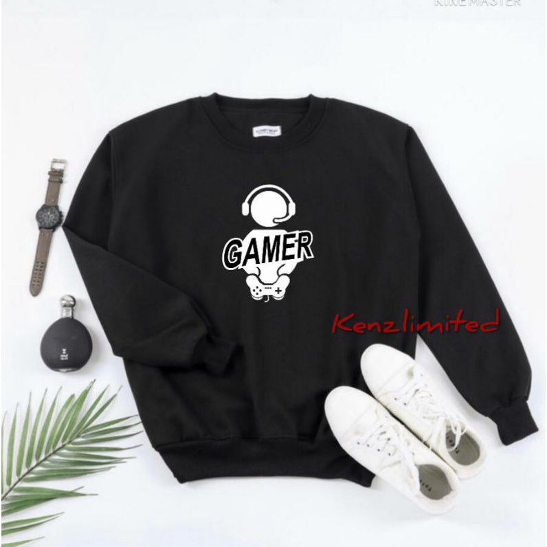 SWEATER PRIA WANITA (GAMER)