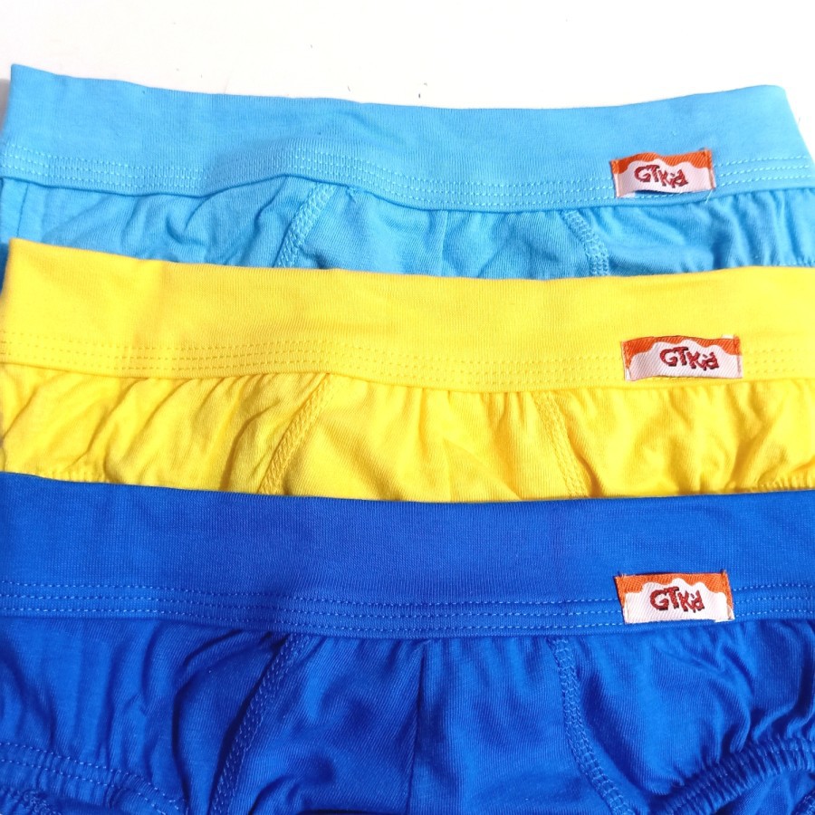 3 Pcs Celana Dalam Anak GT MAN Kids - GTKid Boy's Underwear 100% Katun