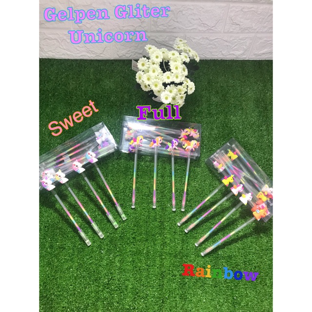 

gelpen Gliter unicorn